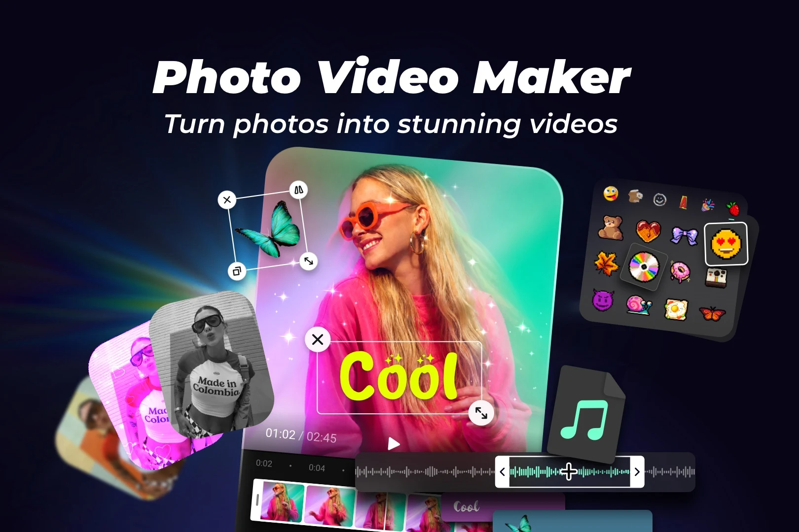 Photo Video Maker - InSlide screenshot